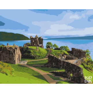 Картина за номерами "Замок Аркарт. Шотландія" Art Craft 11237-AC 40*50 см - Інтернет-магазин спільних покупок ToGether