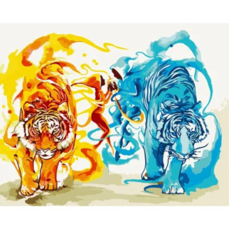 Картина за номерами "Вогонь та вода" Art Craft 11657-AC 40х50 см - Інтернет-магазин спільних покупок ToGether