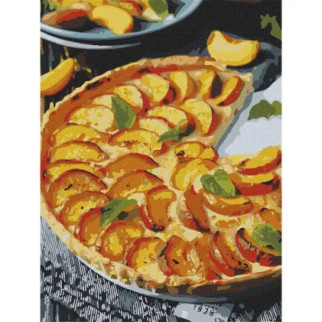 Картина "Персиковий пиріг" Ідейка KHO5617 30х40 см - Інтернет-магазин спільних покупок ToGether