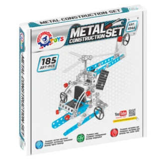 Дитячий Конструктор металевий "Вертоліт"ТехноК 4944TXK, 185 деталей - Інтернет-магазин спільних покупок ToGether