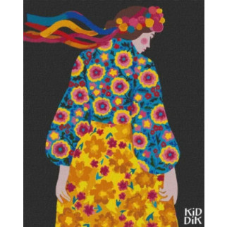 Картина за номерами "Вбрання на день перемоги" Ідейка KHO4922 40х50см - Інтернет-магазин спільних покупок ToGether