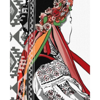 Картина за номерами "Квітна краса" upillustration Ідейка KHO2596 40х50 см - Інтернет-магазин спільних покупок ToGether