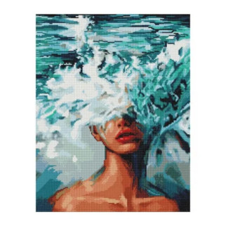 Алмазна мозаїка "Океанія" @Mykhailyshyna Daria GF5436  Brushme 40х50 см - Інтернет-магазин спільних покупок ToGether
