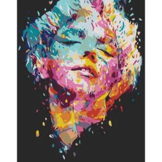 Картина за номерами "Мерілін Монро арт" 10015-AC 40х50 см - Інтернет-магазин спільних покупок ToGether