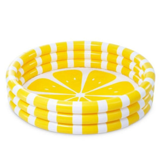 Басейн "Лимон", яскравий, дитячий, три борти, діаметр 147 см, 2+ - Інтернет-магазин спільних покупок ToGether