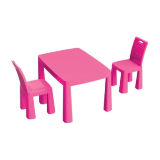 Дитячий пластиковий Стіл і 2 стільці 04680/3 рожевий - Інтернет-магазин спільних покупок ToGether