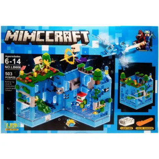 Конструктор "Minecraft" LB606, 503 елементи, LED - Інтернет-магазин спільних покупок ToGether