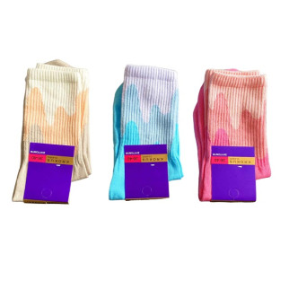 Шкарпетки жіночі, з високою резинкою. "Кольорові хвилі". Розмір 36-40. (Мікс кольорів) - Інтернет-магазин спільних покупок ToGether