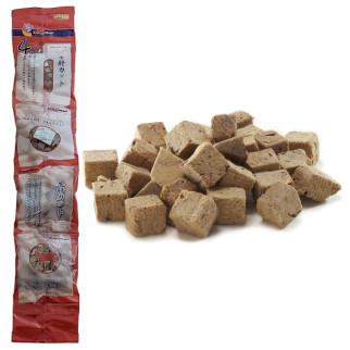 Ласощі CattyMan Freeze Dried Beef Liver Dice з яловичою печінкою для котів 4 х 10 гр - Інтернет-магазин спільних покупок ToGether