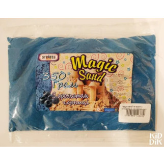 "Magic sand" в пакеті з ароматом + що світяться в темряві 0,350 кг блакитний (39010) - Інтернет-магазин спільних покупок ToGether