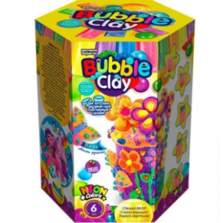 Пінопластовий пластилін "BUBBLE CLAY Ваза" BBC-V-01,02,03,04 U укр. (8) "Danko Toys" - Інтернет-магазин спільних покупок ToGether