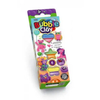 Пінопластовий пластилін "BUBBLE CLAY" BBC-01-01U,02U (30) (УКР) "Danko Toys", 4 види - Інтернет-магазин спільних покупок ToGether