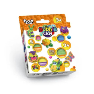 Пінопластовий пластилін "BUBBLE CLAY" BBC-04-01 УКР., у коробці (20) "Danko Toys" - Інтернет-магазин спільних покупок ToGether