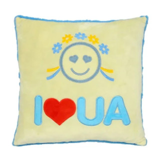 М'яка подушка "I love UA" 11*33*33 - Інтернет-магазин спільних покупок ToGether