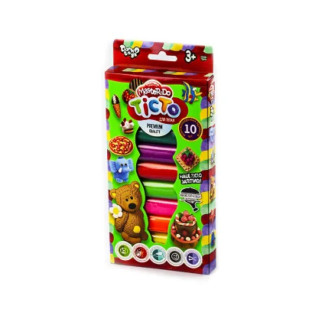Тісто для ліплення "Master Do" TMD-02-02 УКР (20) "Danko Toys", 10 кольорів, 40г, в коробці - Інтернет-магазин спільних покупок ToGether
