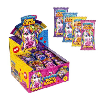 Кінетичний пісок "Magic Pony Sand", 150 г MPS-01-01,02,03,04 (40) "Danko Toys" - Інтернет-магазин спільних покупок ToGether