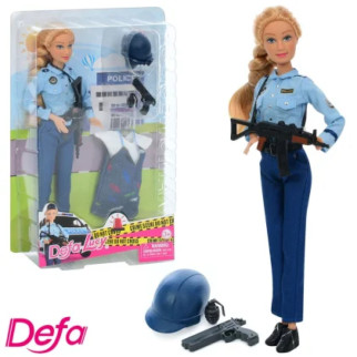 Лялька з вбранням DEFA 8388 поліцейська, сукні, 2 види, кор., 21,5-31,5-5 см. - Інтернет-магазин спільних покупок ToGether