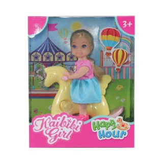 Лялька WG614 конячка-качалка, 2 кольори, кор., 13-16-5,5 см. - Інтернет-магазин спільних покупок ToGether