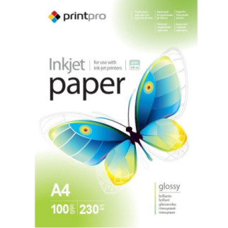Папір А4 глянцевий 230г/м 100 шт ColorWay PrintPro PGE230100A4 - Інтернет-магазин спільних покупок ToGether