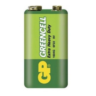 Батарейка сольова V9 (пл-1шт) GP Greencell - Інтернет-магазин спільних покупок ToGether