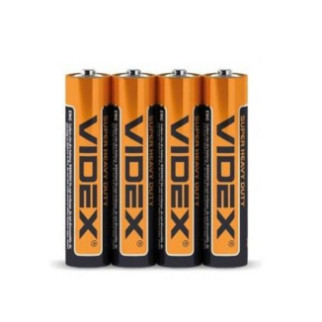 Батарейка сольова AAA/R03 (пл-4шт) Videx - Інтернет-магазин спільних покупок ToGether