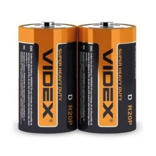 Батарейка сольова D/R20 (пл-2шт) Videx - Інтернет-магазин спільних покупок ToGether