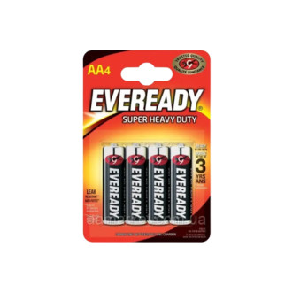 Батарейка сольова AA/R6 (пл-4шт) Eveready - Інтернет-магазин спільних покупок ToGether