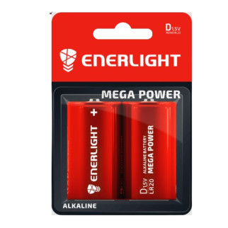 Батарейка калюжна D/LR20 (бл-2шт) Enerlight Mega Power - Інтернет-магазин спільних покупок ToGether