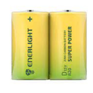 Батарейка сольова D/R20 (пл-2шт) Enerlight SuperPower - Інтернет-магазин спільних покупок ToGether