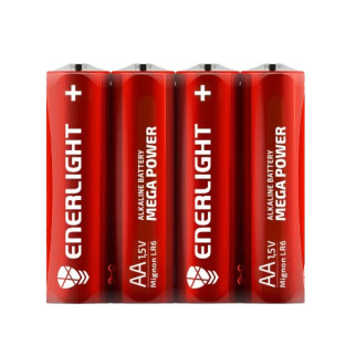 Батарейка лужна AA/LR6 (пл-4шт) Enerlight Mega Power - Інтернет-магазин спільних покупок ToGether