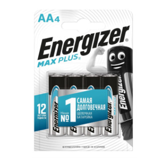 Батарейка калюжна AA/LR6 (бл-3+1шт) Energizer Max Plus - Інтернет-магазин спільних покупок ToGether