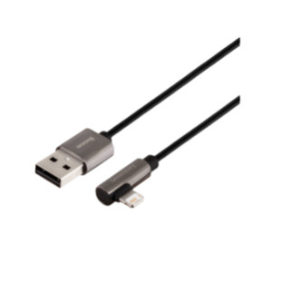 Кабель USB Lightning BASEUS CALCS-A01 Legend Elbow 2,4A 2м чорний - Інтернет-магазин спільних покупок ToGether