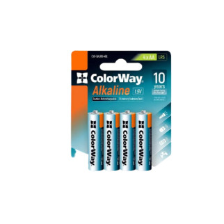 Батарейка лужна AA/LR6 (бл-4шт) ColorWay - Інтернет-магазин спільних покупок ToGether