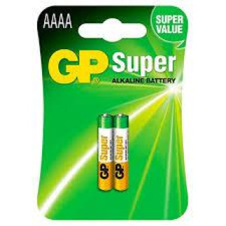 Батарейка лужна AAAA/LR61 (бл-2шт) GP Super - Інтернет-магазин спільних покупок ToGether