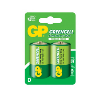 Батарейка сольова D/R20 (бл-2шт) GP Greencell - Інтернет-магазин спільних покупок ToGether