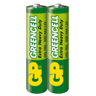 Батарейка сольова AAA/R03 (пл-2шт) GP Greencell - Інтернет-магазин спільних покупок ToGether
