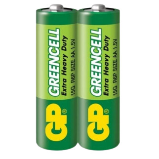 Батарейка сольова AA/R6 (пл-2шт) GP Greencell - Інтернет-магазин спільних покупок ToGether