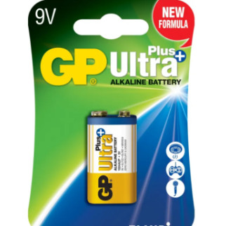 Батарейка лужна 9V/6LR61 (бл-1шт) GP Ultra Plus - Інтернет-магазин спільних покупок ToGether