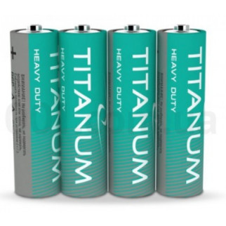 Батарейка сольова AA/R6 (пл-4шт) Titanum - Інтернет-магазин спільних покупок ToGether