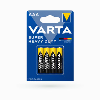 Батарейка сольова AAA/R03 (бл-4шт) VARTA Super Heavy Duty - Інтернет-магазин спільних покупок ToGether