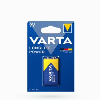 Батарейка лужна 9V/6LR61 (бл-1шт) VARTA Longlife Power - Інтернет-магазин спільних покупок ToGether