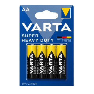 Батарейка сольова AA/R6 (бл-4шт) VARTA Super Heavy Duty - Інтернет-магазин спільних покупок ToGether