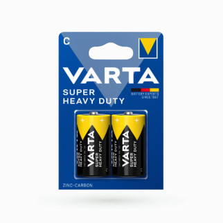 Батарейка сольова С/R14 (бл-2шт) VARTA Super Heavy Duty - Інтернет-магазин спільних покупок ToGether