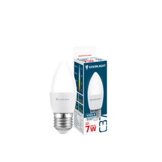 Лампа LED C37 7W E27 4100 К 175-275V Enerlight - Інтернет-магазин спільних покупок ToGether