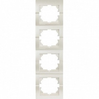 DERIY перлинно-білий металік Рамка вертикальна 4-а Лезард - Інтернет-магазин спільних покупок ToGether