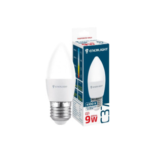 Лампа LED C37 9 Вт E27 4100 К 175-275V Enerlight - Інтернет-магазин спільних покупок ToGether