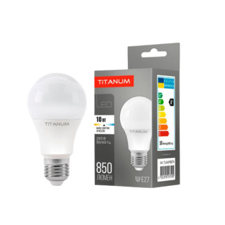Лампа A60 10W E27 4100К 220V LED Titanum - Інтернет-магазин спільних покупок ToGether