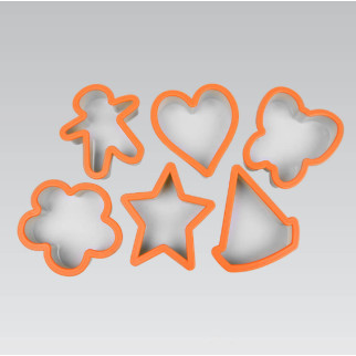 Набір форм для печива 6шт пластмаса MR-1169 Maestro - Інтернет-магазин спільних покупок ToGether