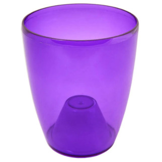 Вазон Орхідея 18*21см фіолетовий прозорий Алеана - Інтернет-магазин спільних покупок ToGether