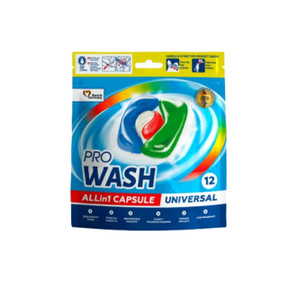 Капсули для прання 12шт (дой-пак) ProWash 2К - Інтернет-магазин спільних покупок ToGether